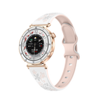 LuxeGlow Diamond Smart Watch for Women – HD Touchscreen Fitness Tracker with Bluetooth Call