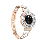 LuxeGlow Diamond Smart Watch for Women – HD Touchscreen Fitness Tracker with Bluetooth Call