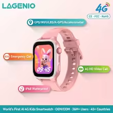 K9 AI Android Smartwatch with SIM Card, GPS+WIFI+LBS, 1.78-inch Display, 1+8G HD Video Calling, Waterproof, CE RoHS Compliant, 4G, Kids Smartwatch