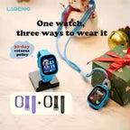 K9 AI Android Smartwatch with SIM Card, GPS+WIFI+LBS, 1.78-inch Display, 1+8G HD Video Calling, Waterproof, CE RoHS Compliant, 4G, Kids Smartwatch